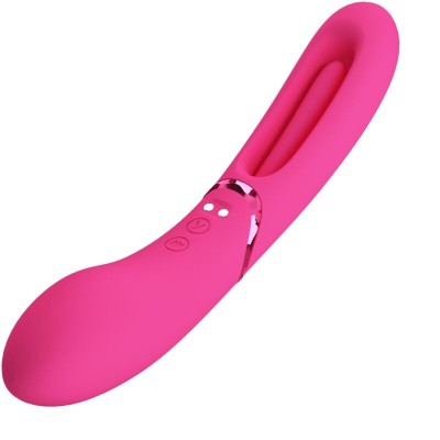 ROMANCE - VIBRADOR LEXIE G-SPOT 7 VIBRAÇÕES ROSA - D-241900 - Dona Pimenta