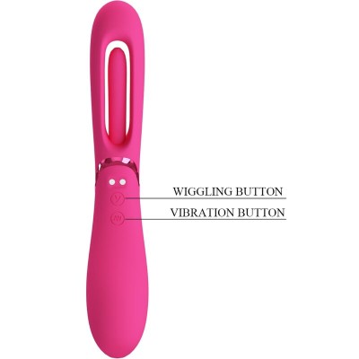 ROMANCE - VIBRADOR LEXIE G-SPOT 7 VIBRAÇÕES ROSA - D-241900 - Dona Pimenta