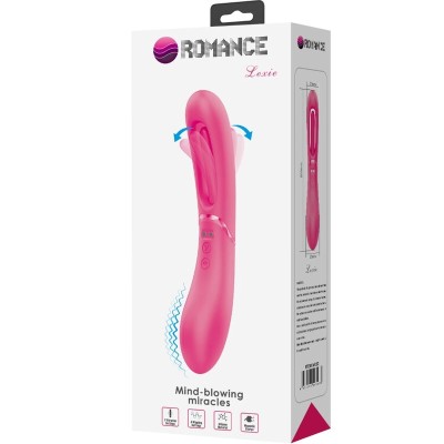 ROMANCE - VIBRADOR LEXIE G-SPOT 7 VIBRAÇÕES ROSA - D-241900 - Dona Pimenta