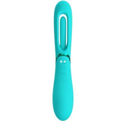 ROMANCE - VIBRADOR LEXIE G-SPOT 7 VIBRAÇÕES AZUL - D-241901 - Dona Pimenta