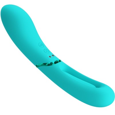 ROMANCE - VIBRADOR LEXIE G-SPOT 7 VIBRAÇÕES AZUL - D-241901 - Dona Pimenta