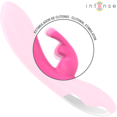 INTENSE - RANDALL RABBIT VIBRADOR 10 VIBRAÇÕES ROSA - D-242068 - Dona Pimenta