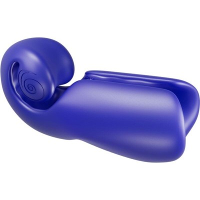 SNAIL VIBE - EVO PARA ELE MASTURBADOR MASCULINO SLIDE N'ROLL AZUL ESCURO - D-241932 - Dona Pimenta