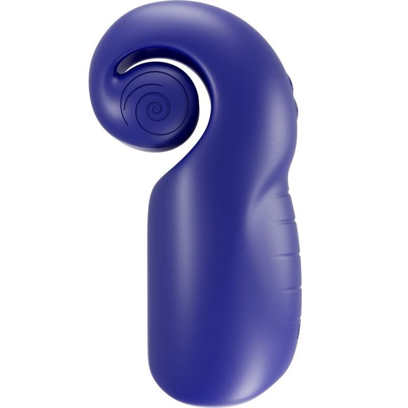 SNAIL VIBE - EVO PARA ELE MASTURBADOR MASCULINO SLIDE N'ROLL AZUL ESCURO - D-241932 - Dona Pimenta