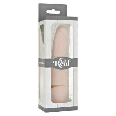 GET REAL - MINI CLASSIC SLIM VIBRADOR SKIN - D-234531 - Dona Pimenta