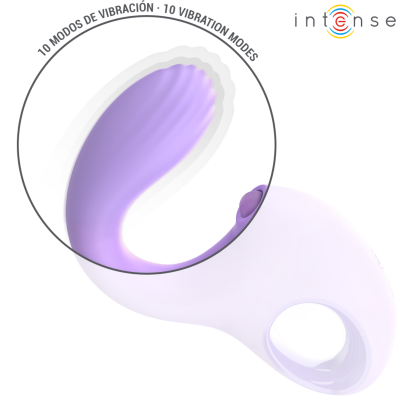 INTENSE - BAXTER VIBRADOR E ESTIMULADOR VIOLETA CONTROLE REMOTO - D-241969 - Dona Pimenta