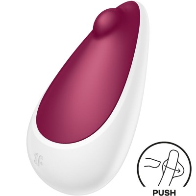 SATISFYER - SPOT ON 3 ESTIMULADOR CLITÓRICO BERRY - D-240554 - Dona Pimenta