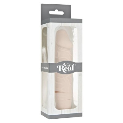 GET REAL - PELE VIBRADOR MINI CLÁSSICO - D-234535 - Dona Pimenta