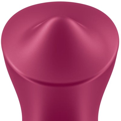 SATISFYER - EXCITERRR VIBRADOR LAY-ON CLITORIS BERRY - D-240520 - Dona Pimenta