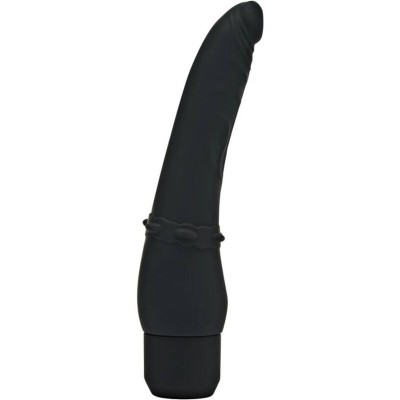 GET REAL - VIBRADOR LISO CLÁSSICO PRETO - D-234540 - Dona Pimenta