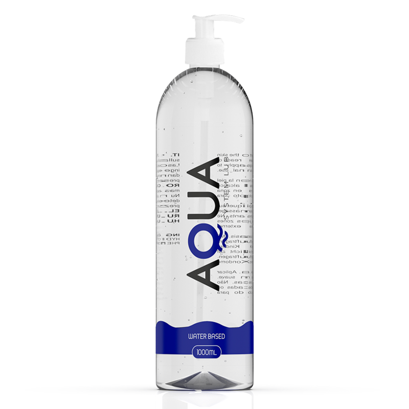 AQUA QUALITY - LUBRIFICANTE À BASE DE ÁGUA 1000 ML - D-242227 - Dona Pimenta