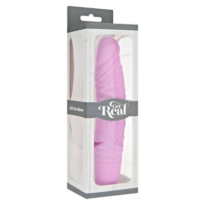 GET REAL - VIBRADOR ROSA ORIGINAL CLÁSSICO - D-234544 - Dona Pimenta