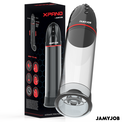 JAMYJOB - BOMBA AUTOMÁTICA XPAND 3 NÍVEIS DE SUCÇÃO CINZA - D-241561 - Dona Pimenta