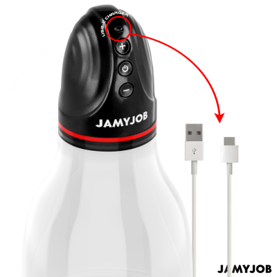 JAMYJOB - XPAND LITE BOMBA DE TESTE AUTOMÁTICA 3 NÍVEIS DE SUCÇÃO CINZA - D-241562 - Dona Pimenta