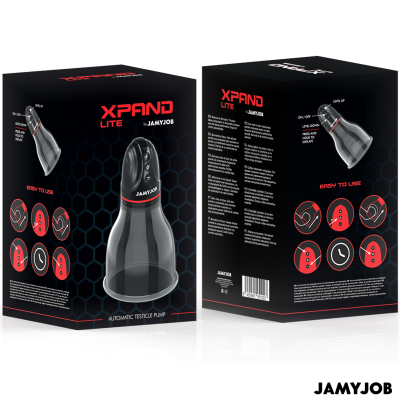 JAMYJOB - XPAND LITE BOMBA DE TESTE AUTOMÁTICA 3 NÍVEIS DE SUCÇÃO CINZA - D-241562 - Dona Pimenta