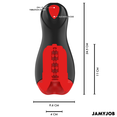 JAMYJOB - MASTURBADOR AUTOMÁTICO CORE-X 5 MODOS DE SUCÇÃO E VIBRAÇÃO - D-241556 - Dona Pimenta