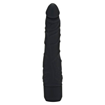 GET REAL - VIBRADOR SLIM CLÁSSICO PRETO - D-234547 - Dona Pimenta