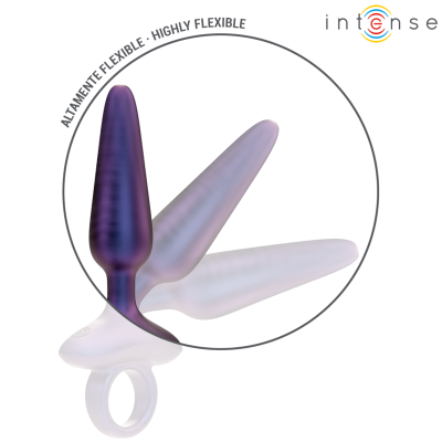 INTENSE - MARLON VIBRADOR ANAL PLUG MODELO 4 CONTROLE REMOTO - D-242067 - Dona Pimenta