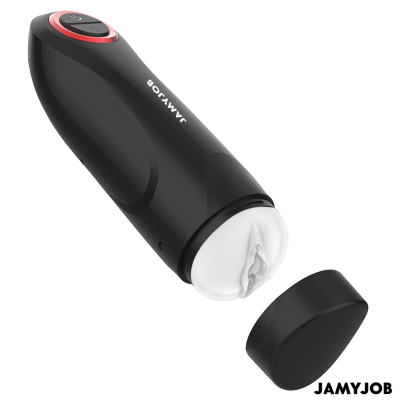 JAMYJOB - MASTURBADOR AUTOMÁTICO DE VAGINA POR GRAVIDADE 5 MODOS DE SUCÇÃO - D-241552 - Dona Pimenta