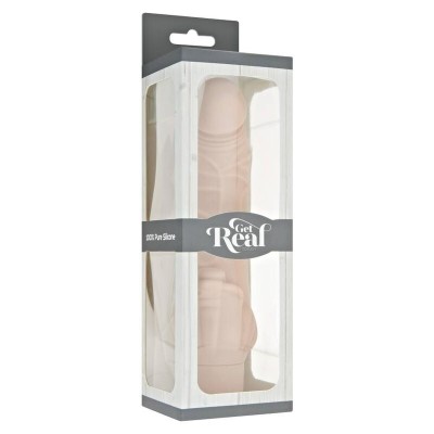 GET REAL - PELE VIBRADOR CLÁSSICO STIM - D-234554 - Dona Pimenta