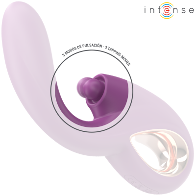 INTENSE - LALI MULTIFUNCIONAL VIBRADOR G-SPOT TAPPING & THRUST & VIBRATION ROXO - D-242080 - Dona Pimenta