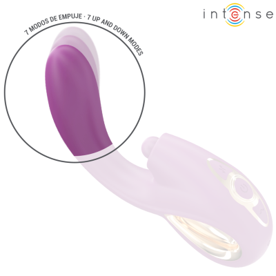 INTENSE - LALI MULTIFUNCIONAL VIBRADOR G-SPOT TAPPING & THRUST & VIBRATION ROXO - D-242080 - Dona Pimenta