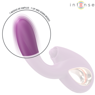 INTENSE - LALI MULTIFUNCIONAL VIBRADOR G-SPOT TAPPING & THRUST & VIBRATION ROXO - D-242080 - Dona Pimenta