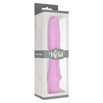 GET REAL - VIBRADOR ROSA GRANDE CLÁSSICO - D-234556 - Dona Pimenta