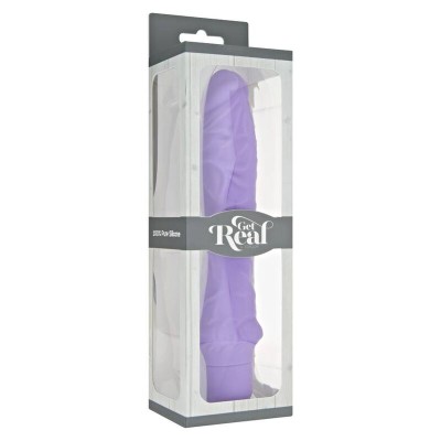 GET REAL - VIBRADOR ROXO GRANDE CLÁSSICO - D-234557 - Dona Pimenta