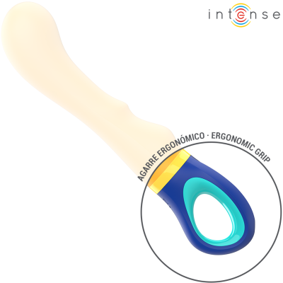 INTENSE - SHAGGY VIBRADOR G-SPOT AMARELO - D-241946 - Dona Pimenta