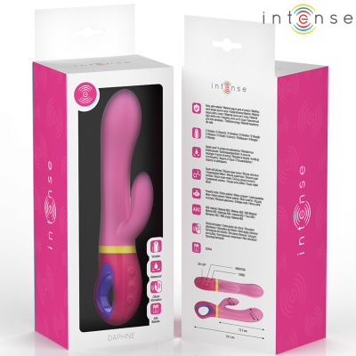 INTENSE - DAPHNE VIBRADOR RABBIT ROSA - D-241948 - Dona Pimenta