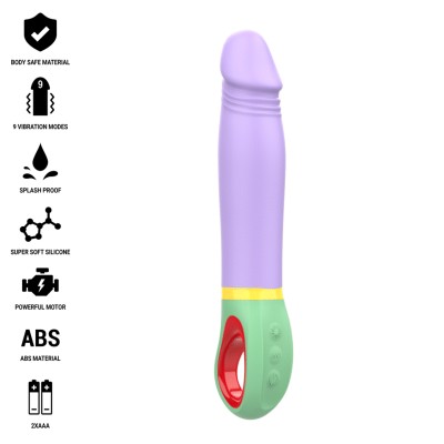 INTENSE - VELMA VIBRADOR RABBIT ROXO - D-241949 - Dona Pimenta