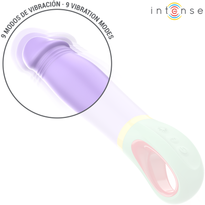 INTENSE - VELMA VIBRADOR RABBIT ROXO - D-241949 - Dona Pimenta