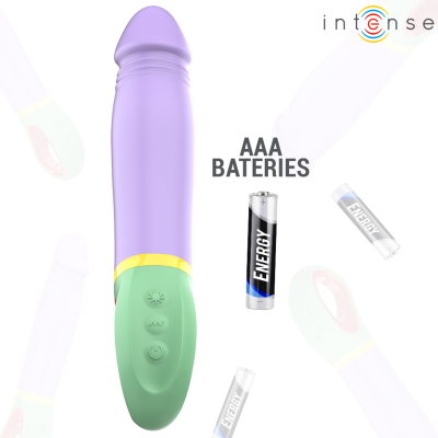 INTENSE - VELMA VIBRADOR RABBIT ROXO - D-241949 - Dona Pimenta