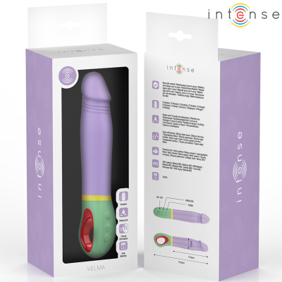 INTENSE - VELMA VIBRADOR RABBIT ROXO - D-241949 - Dona Pimenta