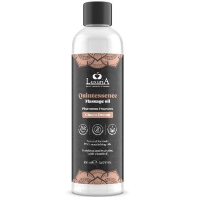 INTIMATELINE LUXURIA - ÓLEO DE MASSAGEM CHOCOLATE 150 ML - D-242266 - Dona Pimenta