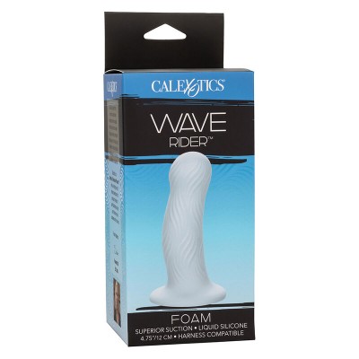 CALEXOTICS - WAVE RIDER PLUG ANAL DE ESPUMA AZUL - D-241440 - Dona Pimenta