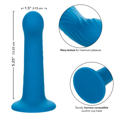 CALEXOTICS - WAVE RIDER RIPPLE PLUG ANAL AZUL - D-241442 - Dona Pimenta