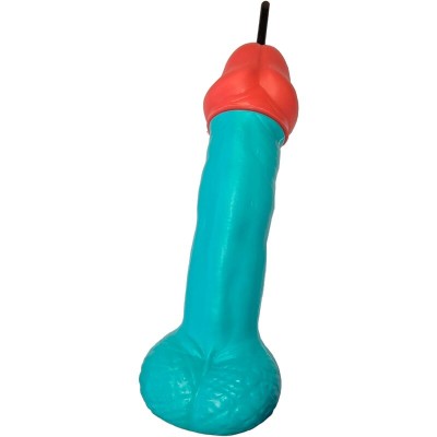 DIABLO PICANTE - VASO PENE PLASTICO AZUL - D-241808 - Dona Pimenta