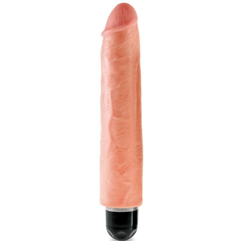 KING COCK 25,4 CM VIBRANTE STIFFY - CARNE - PD5525-21 - Dona Pimenta