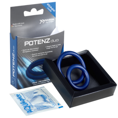 POTENZ DUO RINGS - M - D15632 - Dona Pimenta