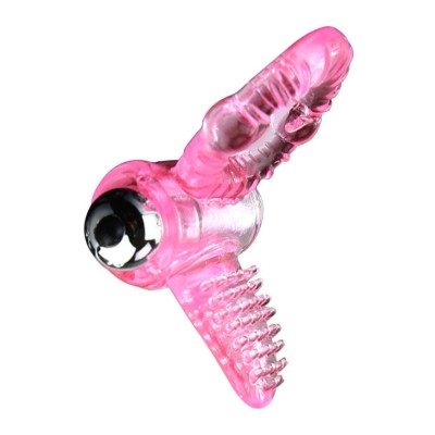 SWEET ABS 10 RITMOS RING ANILLO PENE VIBRADOR ROSA - D-194490 - Dona Pimenta