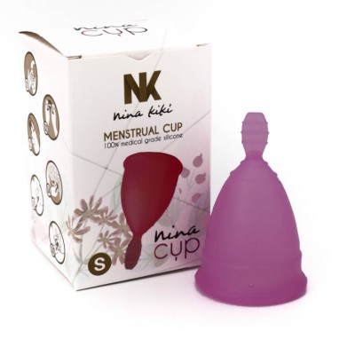 NINA KIKÍ - COPO MENSTRUAL ROXO TAMANHO S 6 + 1 GRTIS - D-212759 - Dona Pimenta