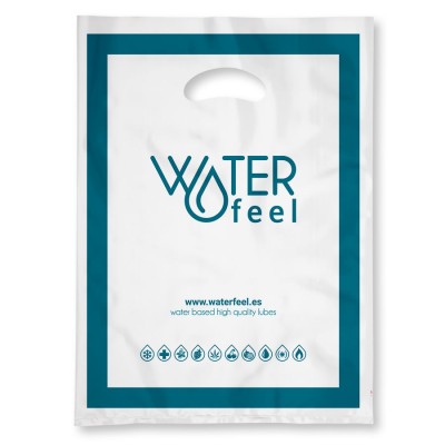 WATERFEEL - 100 SACOS PLÁSTICOS GRANDES 40 X 50 CM - D-219378 - Dona Pimenta