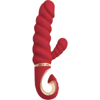 G-VIBE - VIBRADOR DE SILICONE VERMELHO GCANDY MINI - D-236153 - Dona Pimenta