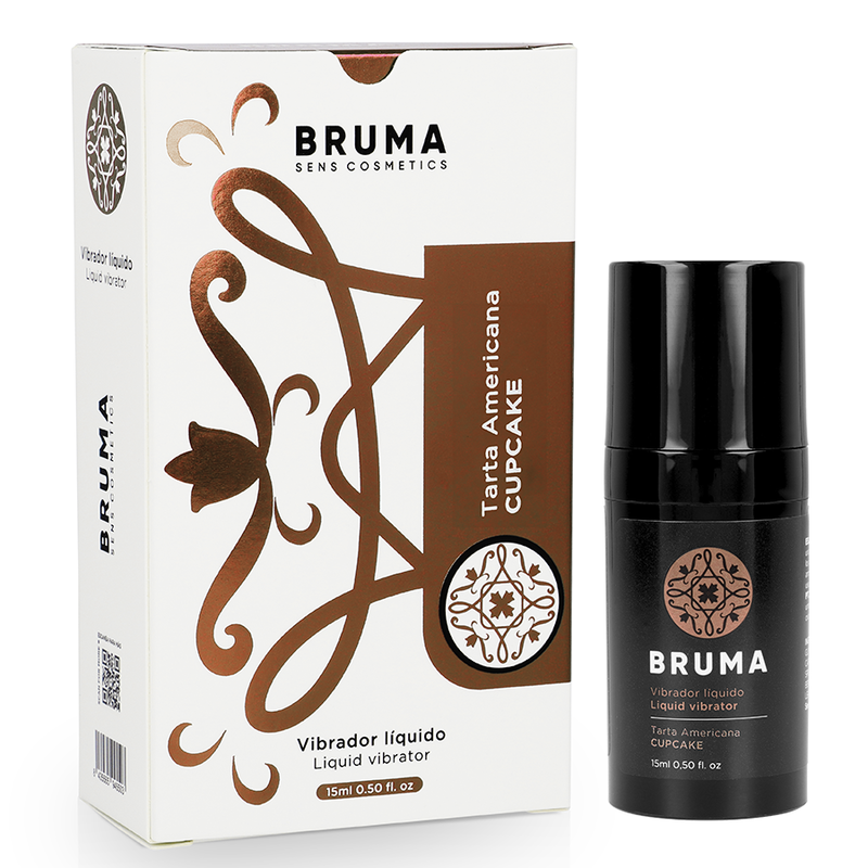 BRUMA - VIBRADOR LÍQUIDO ULTRA DESLIZANTE CUPCAKE 15 ML - D-241768 - Dona Pimenta