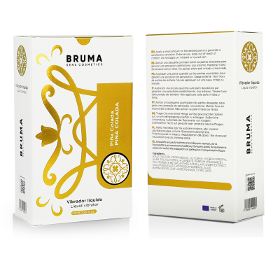 BRUMA - VIBRADOR LÍQUIDO ULTRA DESLIZANTE PINA COLADA 15 ML - D-241769 - Dona Pimenta