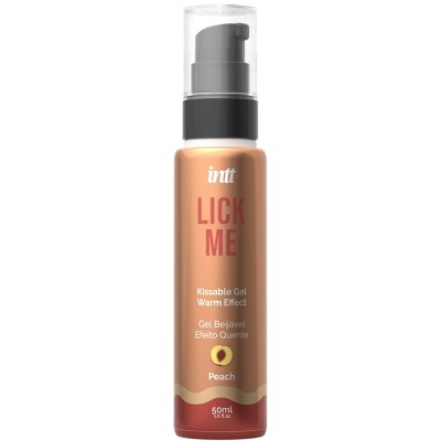 INTT - LICK ME PEACH GEL BEIJÁVEL  EFEITO CALOR