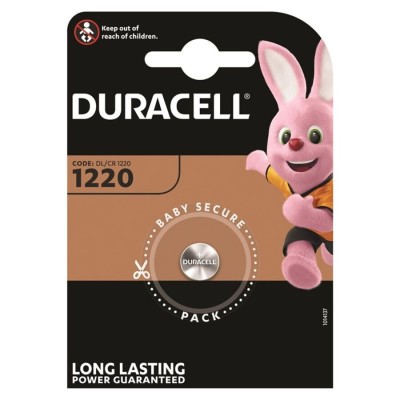 DURACELL - BATERIA BOTON LITIO CR1220 3V 1UNIDADE - D-225369 - Dona Pimenta