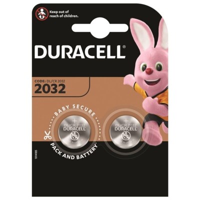 DURACELL - BATERIA BOTO LITIO CR2032 3V 2 UNIDADE - D-230453 - Dona Pimenta